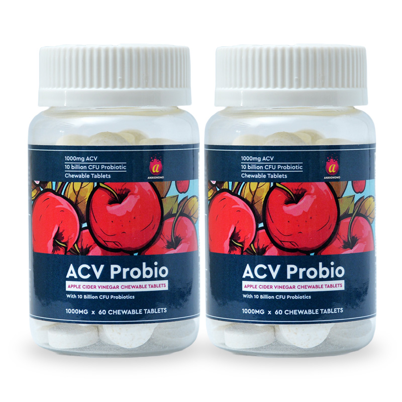 Pakej 2 Botol ACV Probio Chewable Tablets